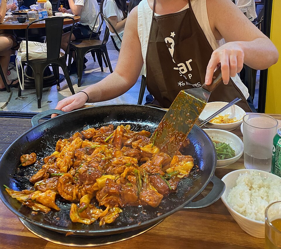 炒鸡片