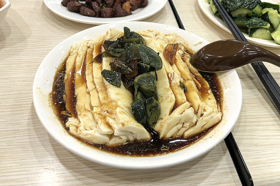 皮蛋豆腐