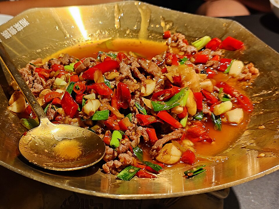 小炒黄牛肉